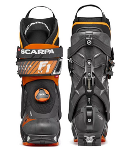 Buty skiturowe męskie Scarpa F1 LT - carbon/orange