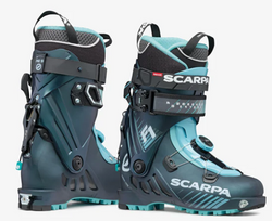 buty skiturowe damskie Scarpa F1 anthracite/aqua