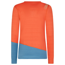Bluza La Sportiva Dash Long Sleeve Women paprika-atlantic