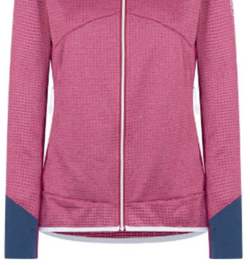 bluza techniczna damska La Sportiva Aequilibrium Thermal Hoody- red plum/opal