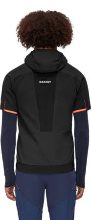 Kamizelka Mammut Aenergy  IN Hybrid Hooded Vest Men black-vibrant