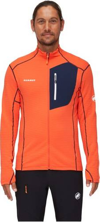 Bluza polarowa Mammut Aconcagua Light  ML Men hot red-marine