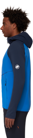 Bluza polarowa Mammut Aconcagua ML Hooded Men ice-marine