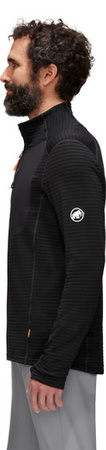 Bluza polarowa Mammut Aconcagua Light  ML Men black-white