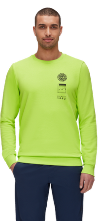 Bluza Mammut Core ML Crew Neck Window Men highlime