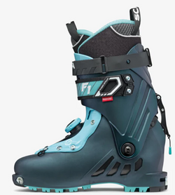 buty skiturowe damskie Scarpa F1 anthracite/aqua