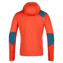 Bluza La Sportiva Lucendro Thermal Hoody Men poppy-storm blue