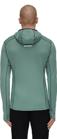 Bluza polarowa Mammut  Taiss Light  ML Hooded  Men dark jade