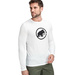 Bluza Mammut Logo Longsleeve Men bright white