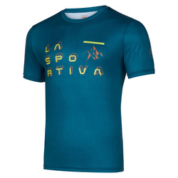 Koszulka  La Sportiva Raising T-Shirt Men storm blue