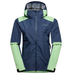 kurtka damska La Sportiva Crossridge Evo Shell night sky/aspen green