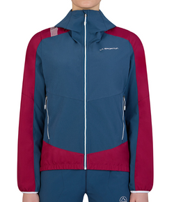 kurtka damska LA SPORTIVA AEQUILIBRIUM SOFTSHELL- opal/red plum