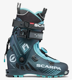 buty skiturowe damskie Scarpa F1 anthracite/aqua