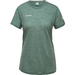 Koszulka Mammut Tree Wool FL T-Shirt Women dark jade melange