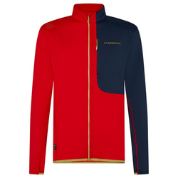 Bluza polarowa La Sportiva Chill JKT Men tango red-night blue