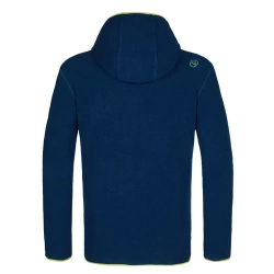 Bluza polarowa La Sportiva Agon Hoody JKT Men storm blue-lime punch