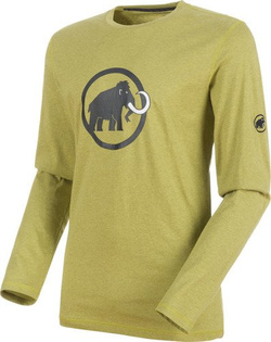 Bluza Mammut Logo Longsleeve Men citron melange