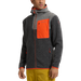 Bluza polarowa La Sportiva Agon Hoody JKT Men carbon-cherry tomato