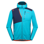 Bluza La Sportiva Lucendro Thermal Hoody Men tropic blue-deep sea