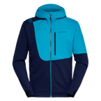 Bluza polarowa La Sportiva Mood Hoody Men deep sea-tropic blue