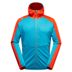 Bluza polarowa La Sportiva Upendo Hoody Men tropic blue-cherry tomato