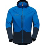 Bluza polarowa Mammut  Eiger Nordwand ML Hybrid Hooded Jacket Men azurit-night