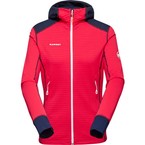 Bluza polarowa Mammut Taiss Light ML Hooded Women azalea-marine