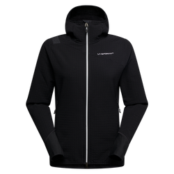 Bluza La Sportiva Bristen Thermal Hoody Women black-white