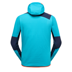 Bluza La Sportiva Lucendro Thermal Hoody Men tropic blue-deep sea