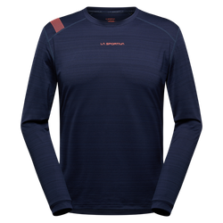 Bluza La Sportiva Tour Long Sleeve Men deep sea-cherry tomato