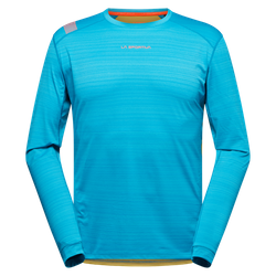 Bluza La Sportiva Tour Long Sleeve Men tropic blue-banana