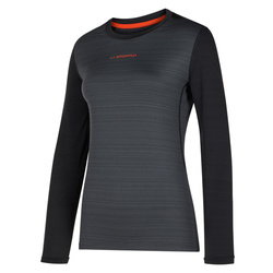 Bluza La Sportiva Tour Long Sleeve Women carbon-cherry tomato