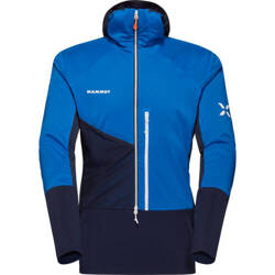 Bluza Mammut  Eiger Speed ML Hybrid Half Zip Hoodie Men azurit-night