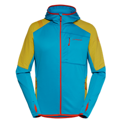 Bluza polarowa La Sportiva Existence Hoody JKT Men tropic blue-bamboo