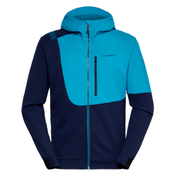 Bluza polarowa La Sportiva Mood Hoody Men deep sea-tropic blue