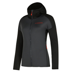 Bluza polarowa La Sportiva Upendo Hoody Women carbon-cherry tomato