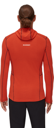 Bluza polarowa Mammut Aenergy Light Hooded Men hot red-marine