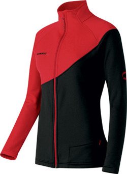 Bluza polarowa Mammut Barbeau Women black-inferno