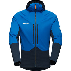 Bluza polarowa Mammut  Eiger Nordwand ML Hybrid Hooded Jacket Men azurit-night