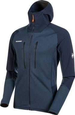 Bluza polarowa Mammut  Eiswand Advanced ML Hooded Men night