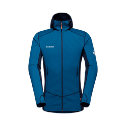 Bluza polarowa Mammut  Taiss Light  ML Hooded  Men deep ice-marine