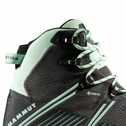 Buty Mammut Ducan II High GTX Women steel-neo mint