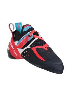 Buty wspinaczkowe La Sportiva Solution Comp Women hibiscus-malibu blue