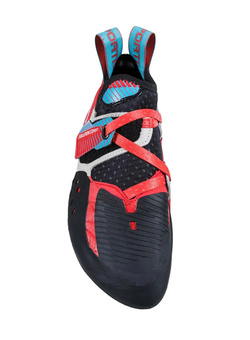 Buty wspinaczkowe La Sportiva Solution Comp Women hibiscus-malibu blue