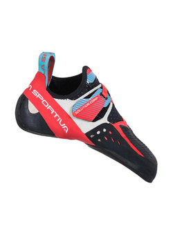 Buty wspinaczkowe La Sportiva Solution Comp Women hibiscus-malibu blue