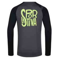 Koszulka La Sportiva Back Logo Long Sleeve Men carbon-lime punch