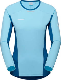 Koszulka Mammut Aenergy FL Longsleeve Women cool blue-deep ice