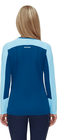 Koszulka Mammut Aenergy FL Longsleeve Women cool blue-deep ice