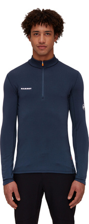 Koszulka Mammut Aenergy ML Half Zip Pull Men marine