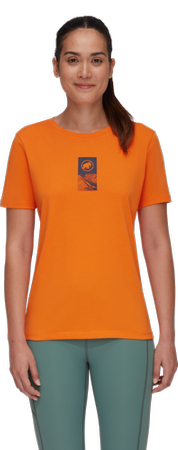 Koszulka Mammut Core Women  Emblem tangerine